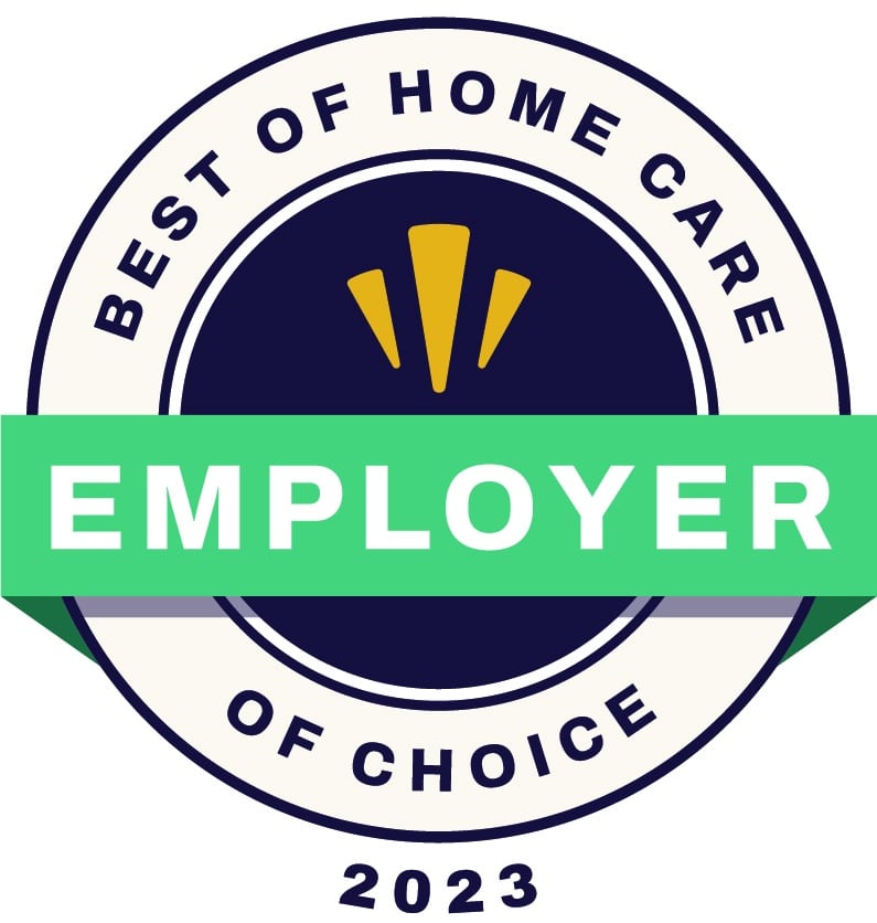 Best of Home Care award for 2023 - Employer of Choice