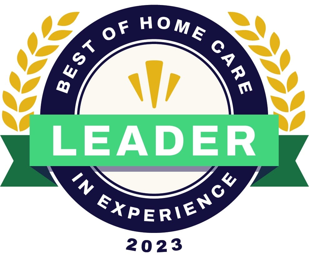 Best of Home Care award for 2023 - Leader in Experience